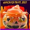 Halloween Fruit Jelly Candy New Design Pumpkin Jar With Fruity Jelly